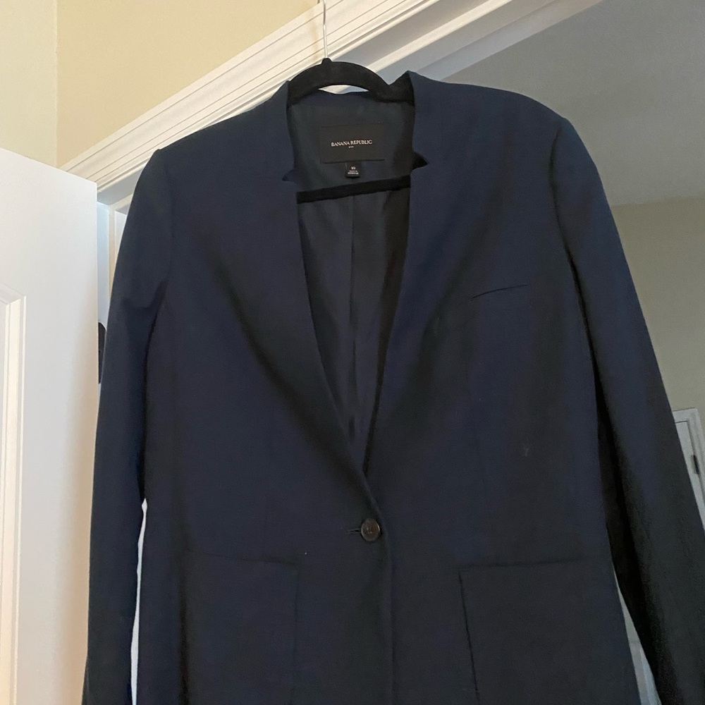 Navy blazer